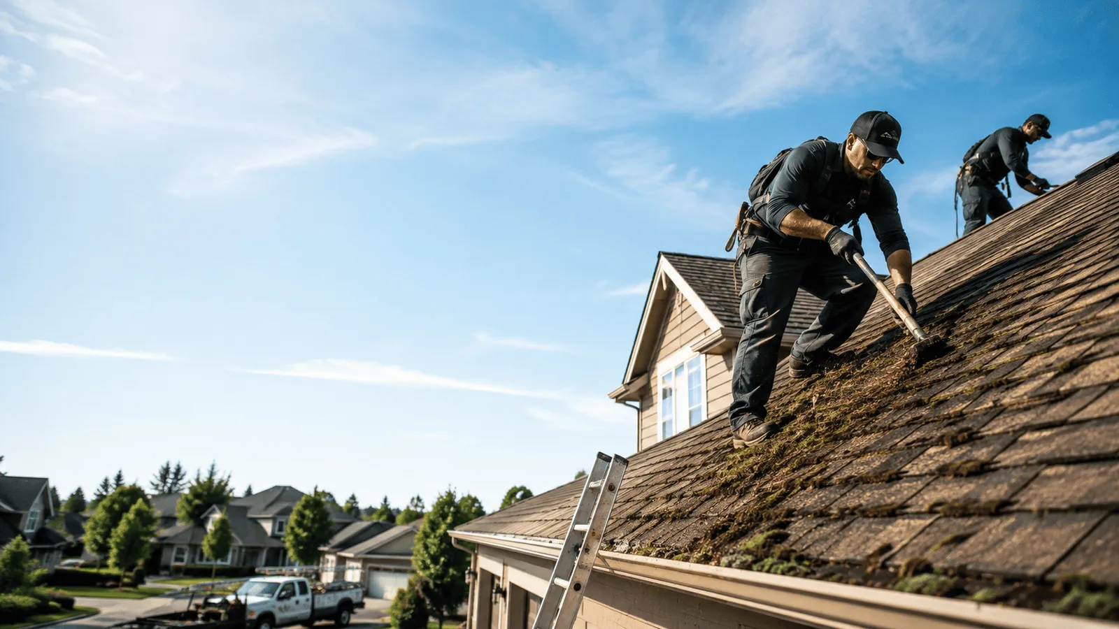 Roof Moss Removal in Georgia near me